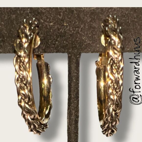 Bundle Sale 3 for $15 | Clip-On Hoop Earrings | Classic and Versatile - Picture 1 of 9